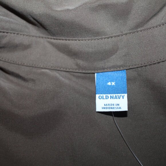 Old Navy Utility Dress in Olive Green Plus Size 4X - Picture 10 of 12